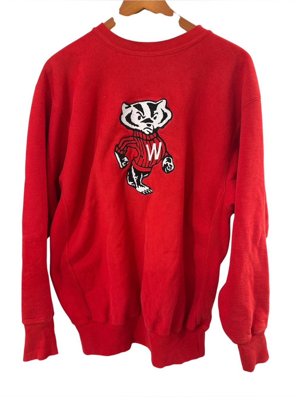 Vintage single stitch, University of Wisconsin Badgers sweatshirt Champion XXL